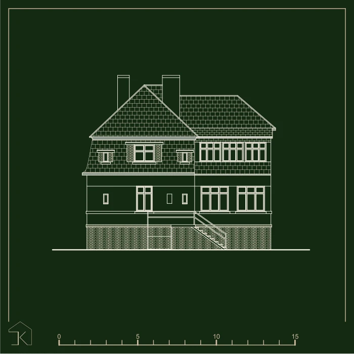 Vila Poděbrady — výkres 6